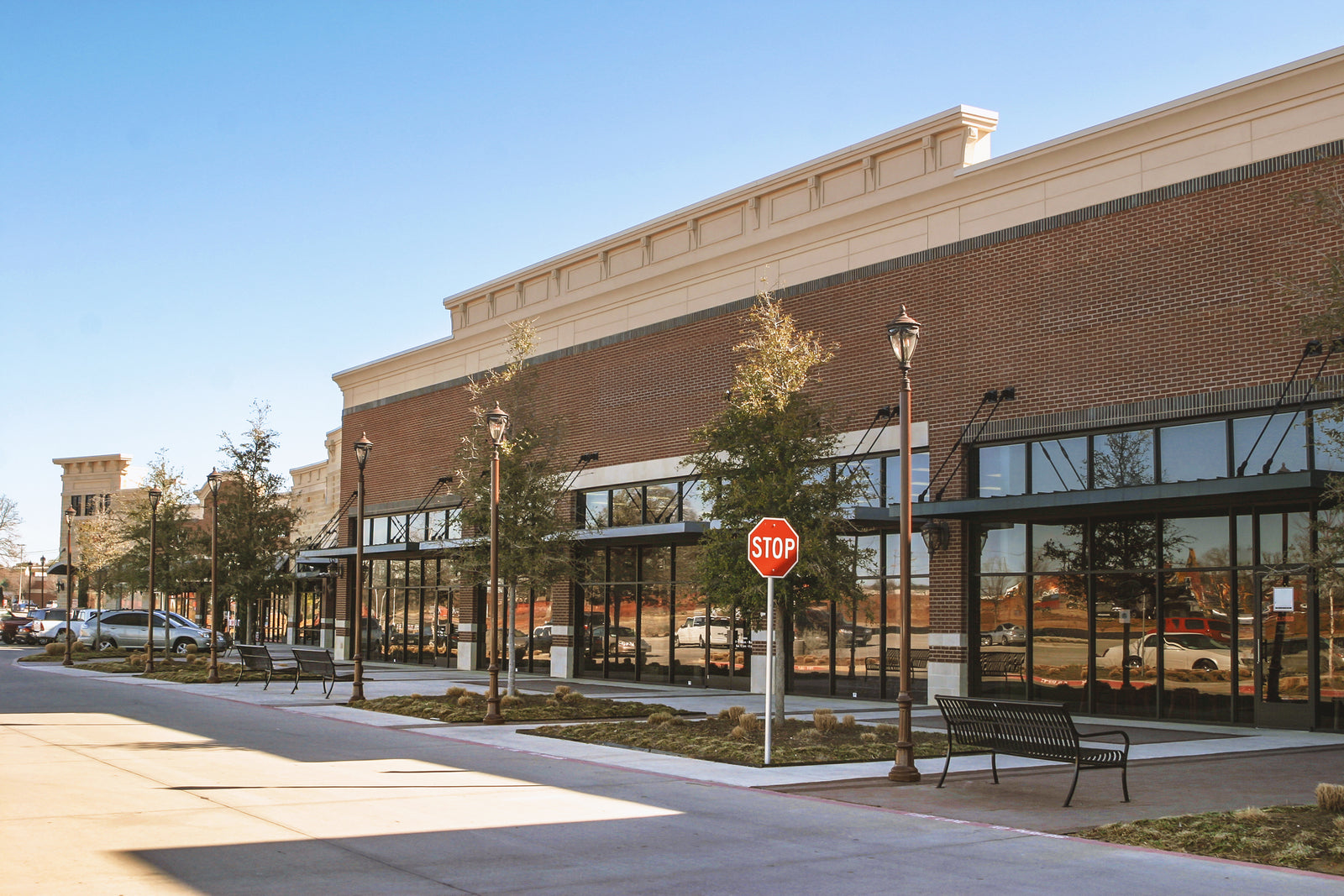 outdoor storefront can be cleaned with al-new anodized aluminum restoration kit for commercial spaces and businesses