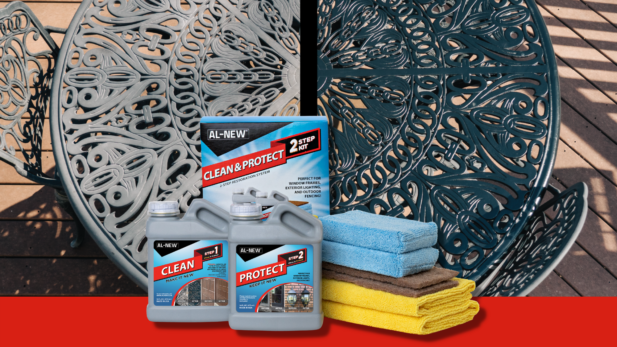 All About The AL-NEW 2-Step Clean & Protect Kit