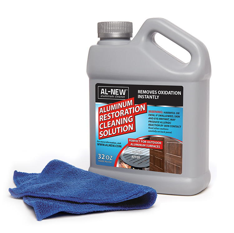 AL-NEW - Aluminum Restoration Cleaning Solution Sample