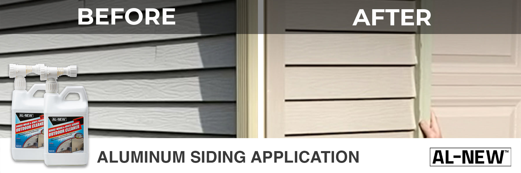 House Wash & Vinyl Siding Outdoor Cleaner ALNEW