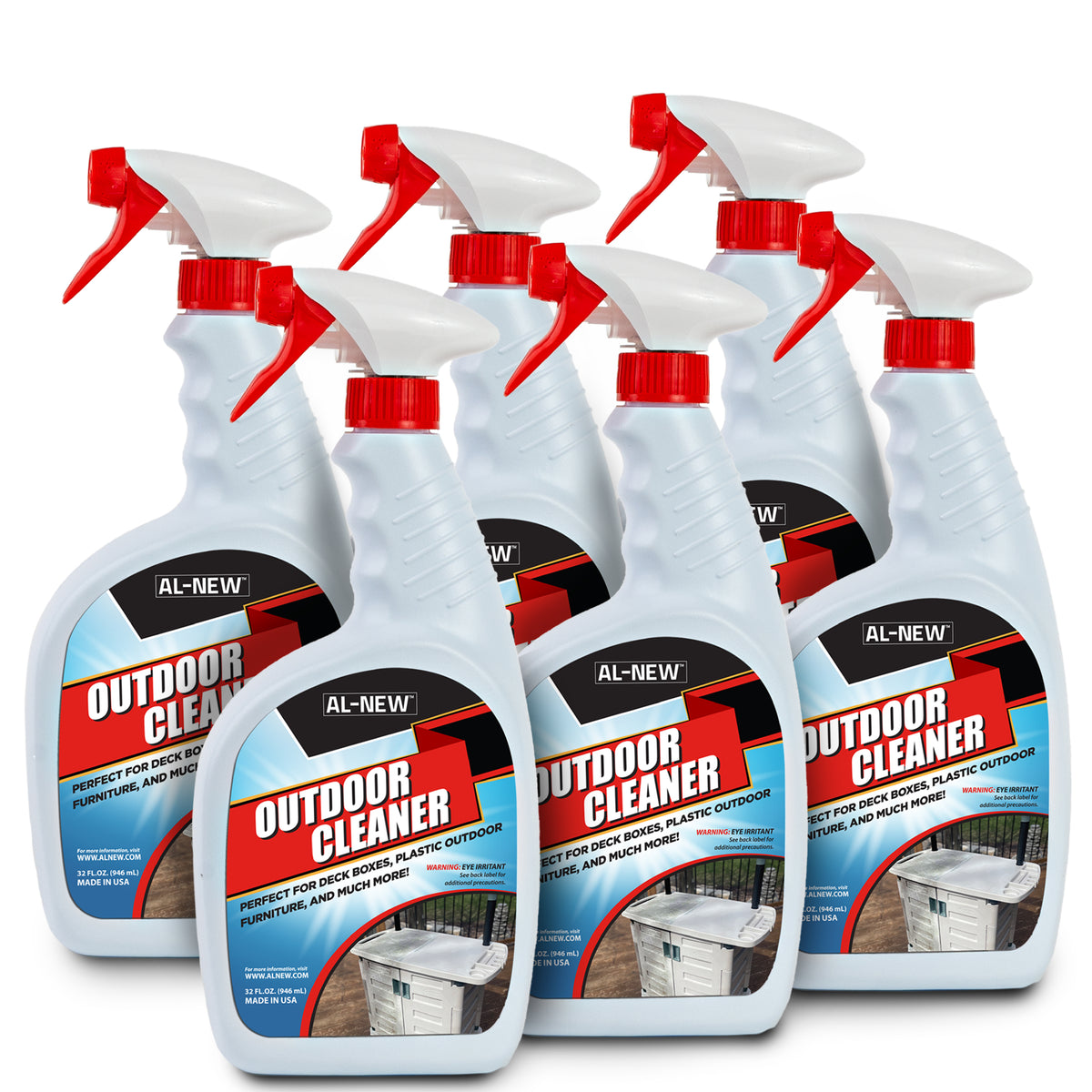 1101 - Case Pack AL-NEW Outdoor Cleaner - 32oz Spray