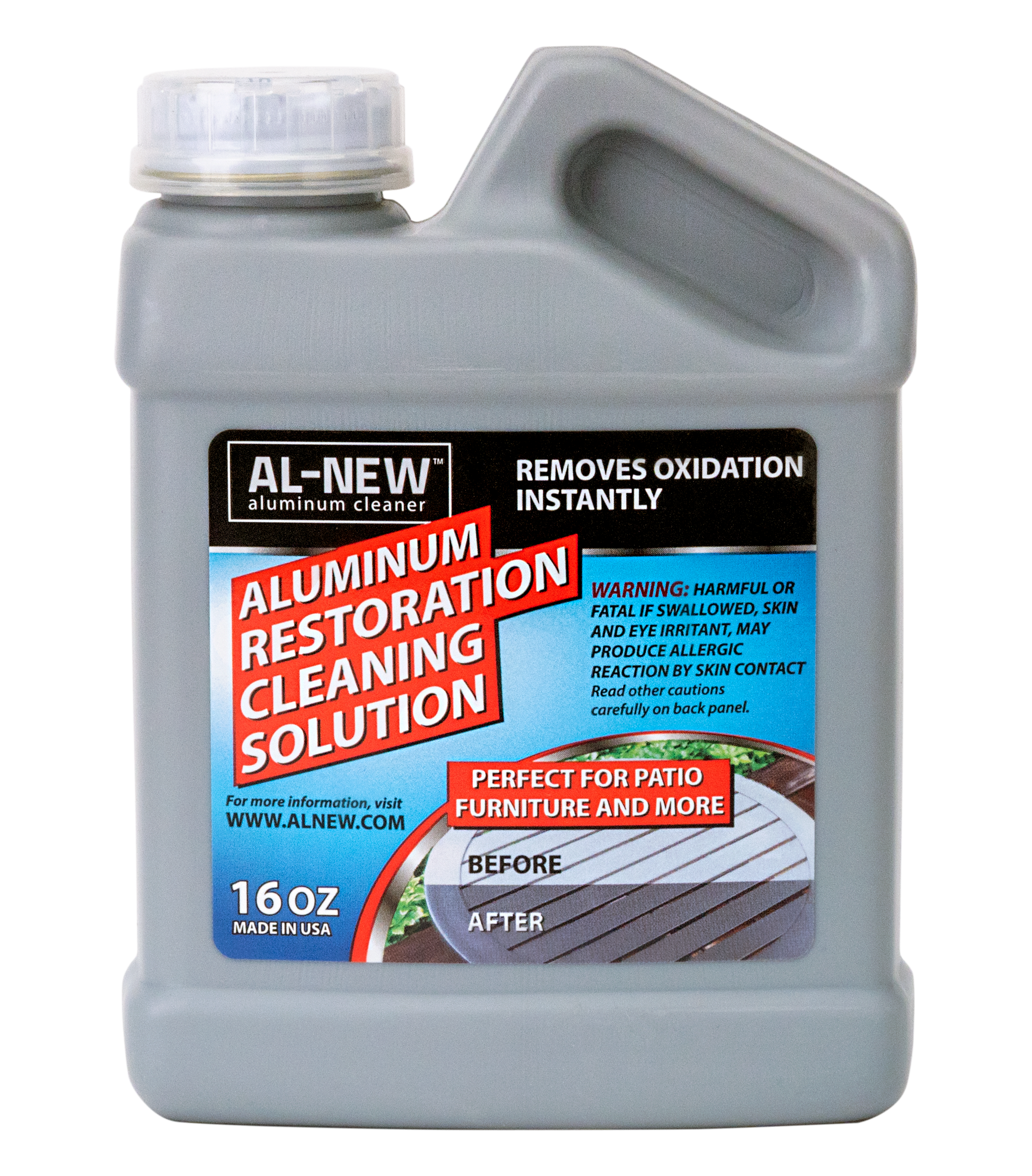 AL NEW Aluminum Restoration Cleaning Solution