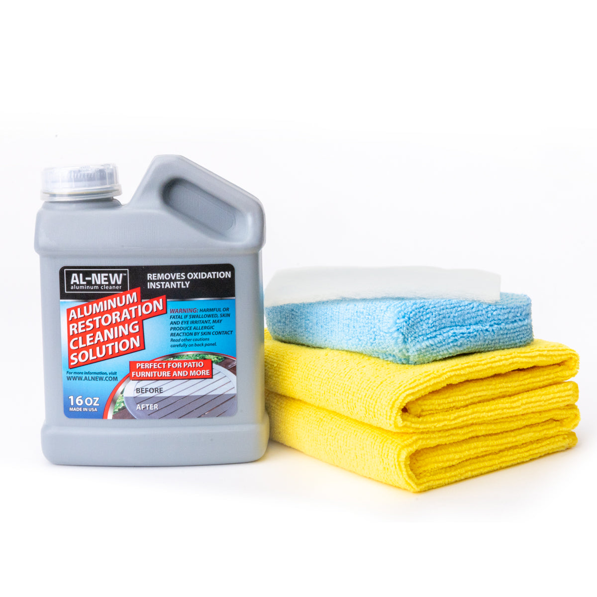 AL-NEW Aluminum Restoration Cleaning Solution Kit
