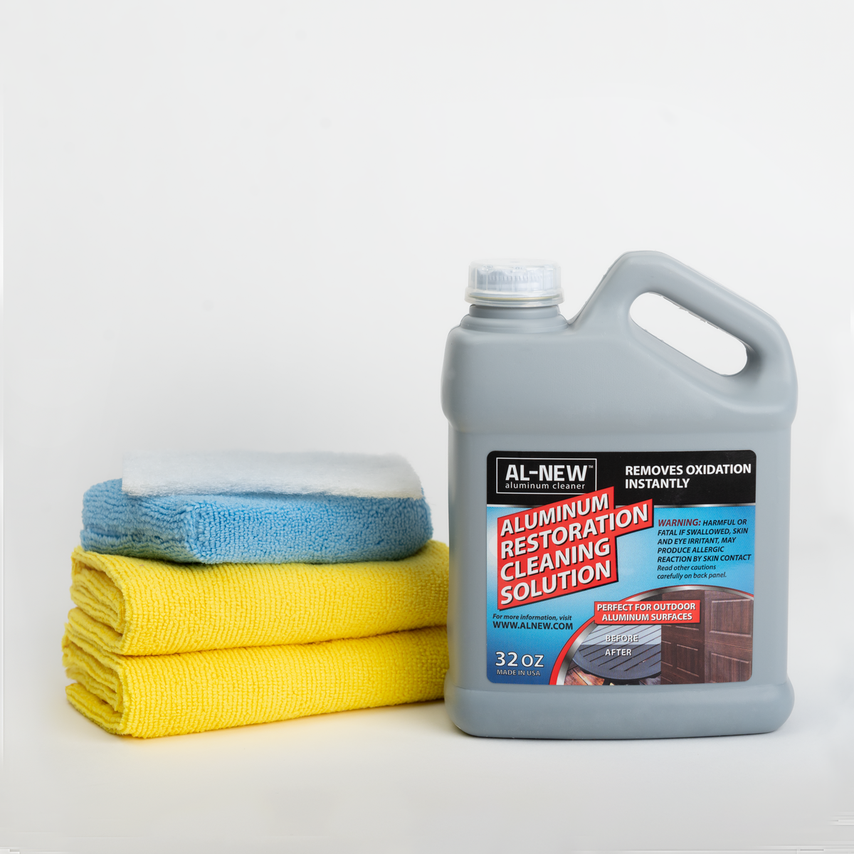 AL-NEW Aluminum Restoration Cleaning Solution Kit