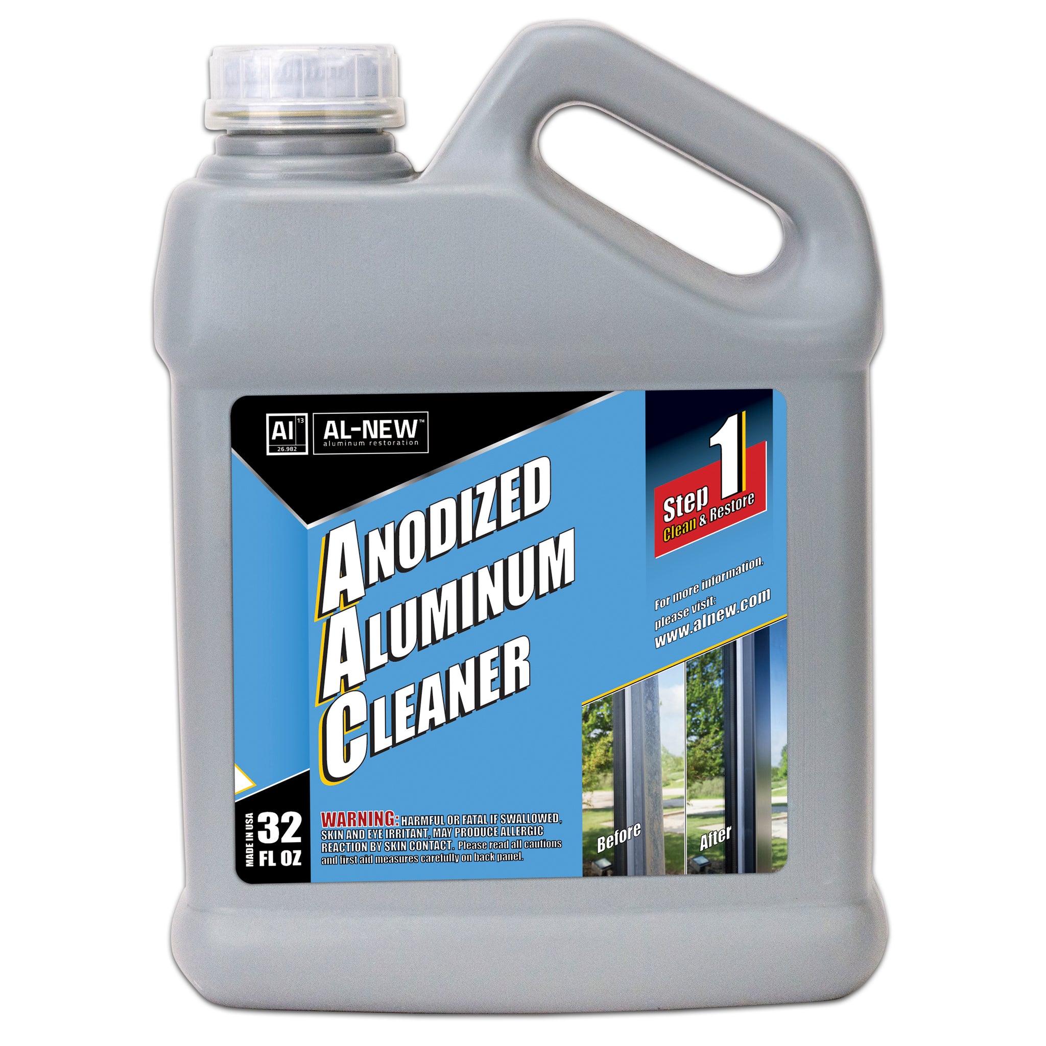 Anodized Aluminum Cleaner - AL-NEW